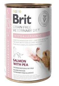 BRIT GF Veterinary Diets Dog Hypoallergenic 400g - drėgnas maistas šunims