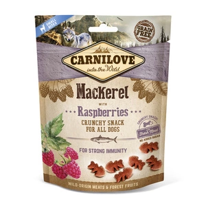 Carnilove Crunchy Snack, skumbrė ir avietė 200 g