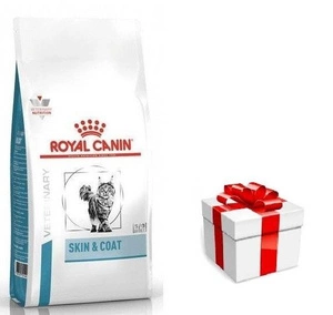 Royal Canin Veterinary Diet Feline Skin Coat 3,5kg + STAIGMENA KATEI
