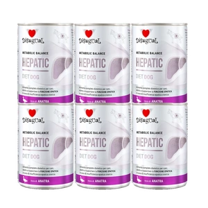 Disugual Veterinary drėgnas maistas šunims HEPATIC Duck (suaugusiems) 6x400g