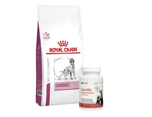 ROYAL CANIN Cardiac 14kg + LAB-V Cardio Regeneration - Širdies ir kraujagyslių parama šunims ir katėms 45 kapsulės