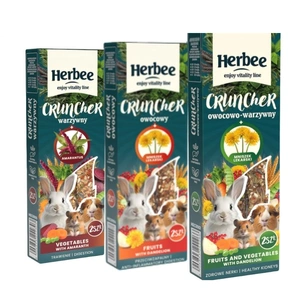 HERBEE kramtukas graužikams ir triušiams 3x115g