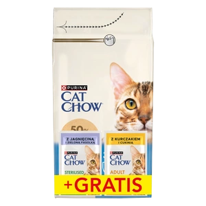 PURINA Cat Chow 3in1 Turtingas kalakutienos ėdalas 1,5kg + 2 paketėliai NEMOKAMAI