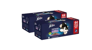 Felix in jelly MEAT MIX 88x85g paketėlis - 3% PIGIAU