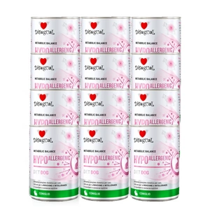 Disugual Veterinary drėgnas drėgnas šunų maistas HYPOALLERGENIC Rabbit (suaugusiems) 12x400g