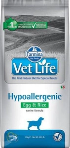 FARMINA Vet Life Hypoallergenic Egg & Rice 12kg