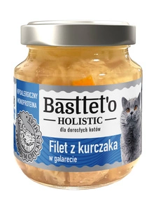 Basttet'o Holistinė vištienos filė galetėje katėms 130g