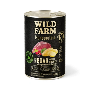 Wild Farm Monoprotein Wild Boar 400g hipoalerginis šunų ėdalas