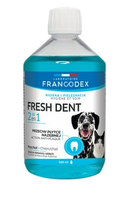 FRANCODEX Fresh dent – burnos higienos skystis šunims ir katėms, 500 ml