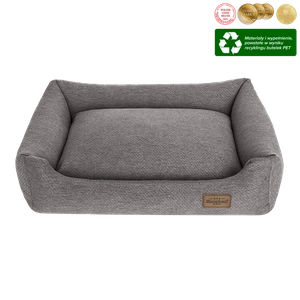 RECOBED Sofa Harmony tamsiai pilka L 100x80cm