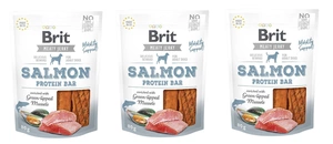 BRIT Jerky Snack Salmon 3x80g