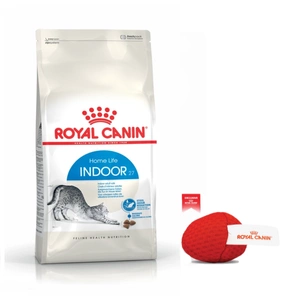 ROYAL CANIN Indoor 27 10kg + Royal Canin kamuoliukas katėms NEMOKAMAI