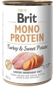 BRIT MONO PROTEIN TURKIJAUS ir saldžiųjų bulvių 400g