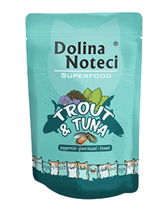 DOLINA NOTECI Supermaistas upėtakis ir tunas 85g paketėlis