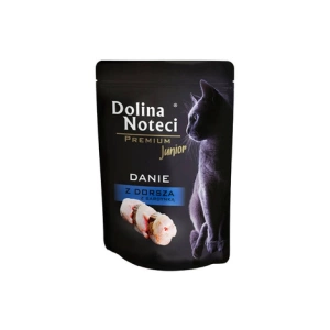 Dolina Noteci Premium Junior menkės patiekalas su sardinėmis  85g