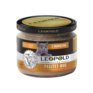 Leopold Pate Mousse su ėriena katėms 300g