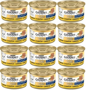 Purina Gourmet Gold putėsiai su vištiena 12x85g