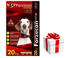 Forzecan Energy 51% mėsos be GMO 20kg + Staigmena Šunui