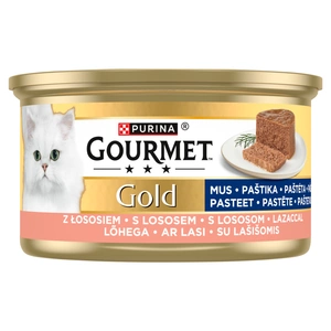 Purina Gourmet Gold putėsiai su lašiša 85g