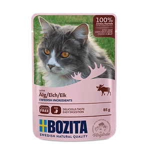 BOZITA gabalėliai lašišos drebučiuose 85g