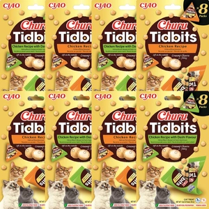 INABA Cat Churu Tidbits – paukštienos skonio 64x12g