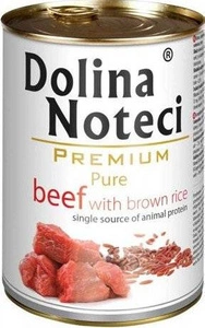 Dolina Noteci Premium Pure jautiena su rudaisiais ryžiais 800g x18