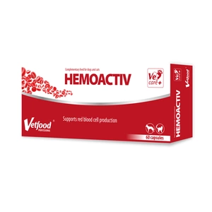 VETFOOD HemoActiv lizdinė plokštelė 60 kapsulių