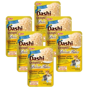 INABA Dashi Delights Delikatesinių dribsnių vištienos su sūriu receptas 6x40g