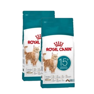 ROYAL CANIN Ageing 15+ 2x400 g sauso ėdalo suaugusioms vyresnėms nei 15 metų katėms
