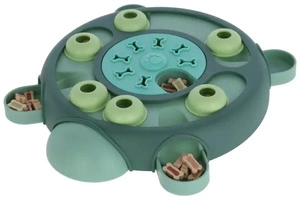 Kerbl edukacinis žaislas šunims, vėžlys, turkio spalvos, Ø 25 cm