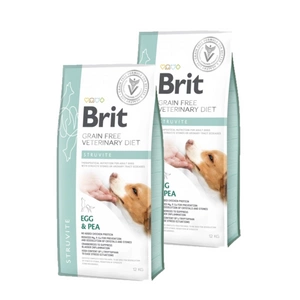 Brit GF veterinary diets dog Struvite 2x12 kg
