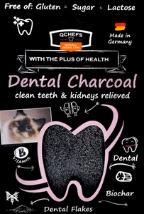 QCHEFS 2in1 Dental Charcoal CAT