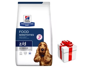 HILL'S PD Prescription Diet Canine z/d Jautrumas maistui 10kg