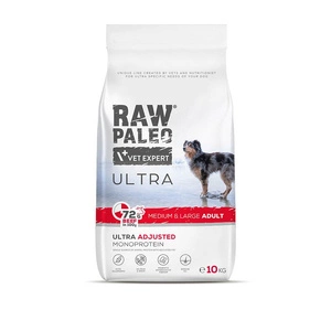 Vetexpert RAW PALEO ULTRA BEEF ADULT MEDIUM/ LARGE 10KG
