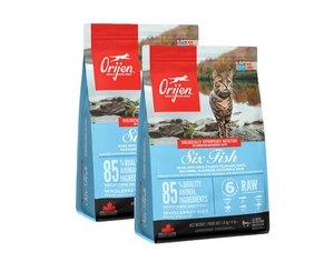 ORIJEN Six Fish Cat 2x1,8kg