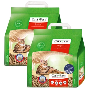 JRS Cats Best Eko Plus - Agregatinis medinis kraikas 2x5l