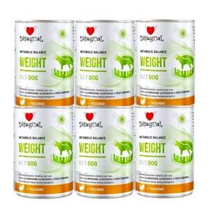 Disugual drėgnas šunų maistas Veterinary WEIGHT kalakutas (suaugusiems) 6x400g