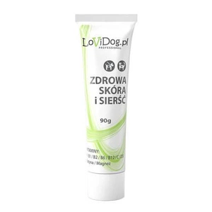 Lovi Dog Healthy Skin and Hair - paštetas šunims ir katėms tūbelėje