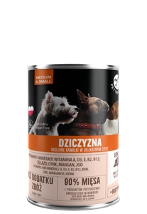 PetRepublic gabaliukai padaže su elniena 400g šunims