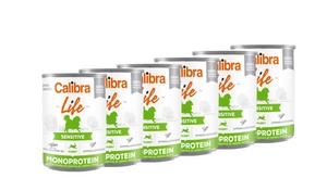 CALIBRA Dog Life Sensitive Triušis 6x400G