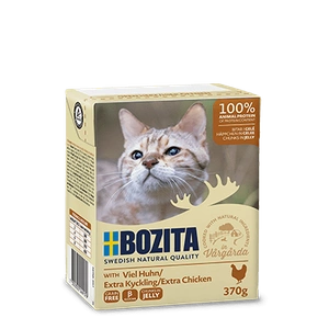 BOZITA Cat Kapota vištiena drebučiuose 370g
