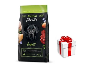 FITMIN For Life Adult All Breeds 12kg+ STAIGMENA ŠUNUI