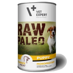 Vetexpert RAW PALEO puppy turkey 400g - kalakutiena skardinėje