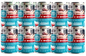 Frendi gabaliukai subtiliame padaže su jautiena 10x400g šunims