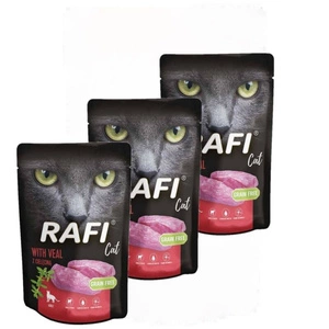 RAFI Cat Adult su veršiena 3x100g