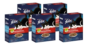 Felix Countryside Sensations su jautienos, vištienos ir daržovių mišiniu 5x1kg