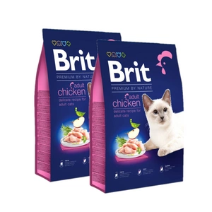 BRIT Premium By Nature Adult Cat Chicken 2x1,5kg