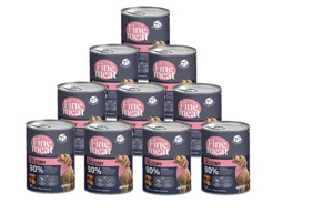 PetRepublic Fine Meat veršienos patiekalas šunims 10x400g