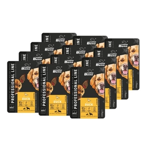 SUPER BENO Suaugusių mažų ir vidutinių veislių šunų paketėlis su antiena 12x100g