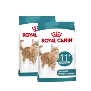 ROYAL CANIN Ageing Sterilised 11+ 2x4 kg sauso ėdalo suaugusioms vyresnėms nei 11 metų katėms, sterilizuotas